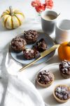 One Bowl Pumpkin Chocolate Muffins (Vegan + Gluten-free)